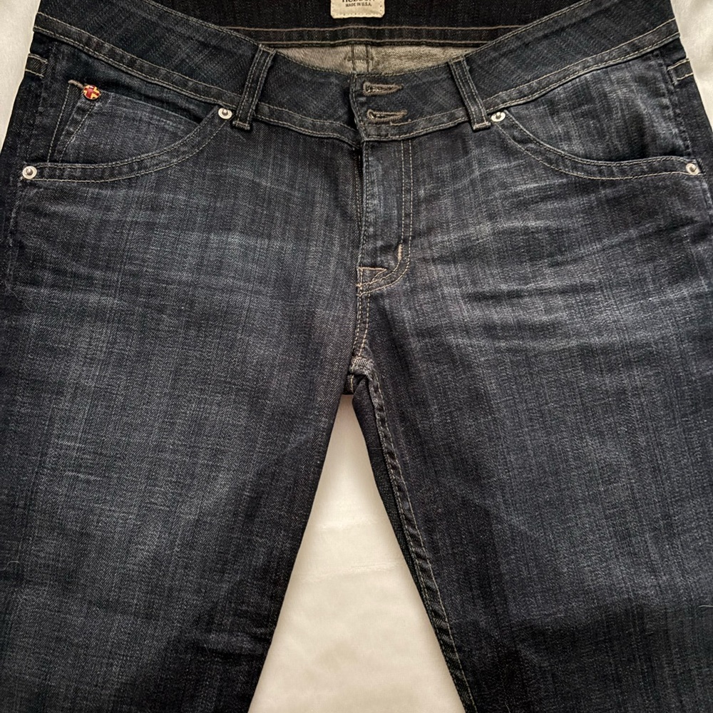 Hudson Jeans Black Straight Leg Classic